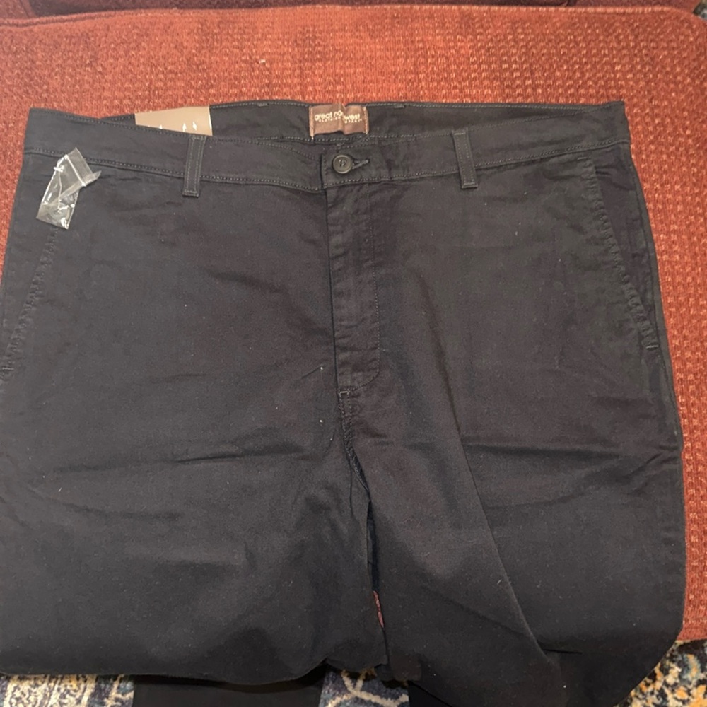 NWT Great Northwest black slacks size 40 x 32